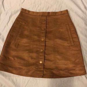 Brown skirt